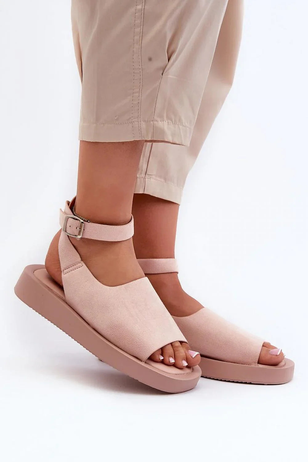 Women Ankle Strap Platform Casual Sandals