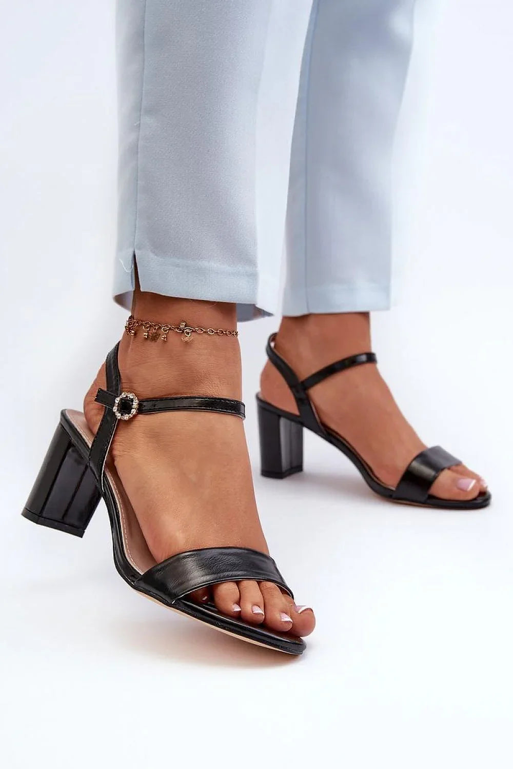 Women Ankle Strap Wedge Heel Sandals