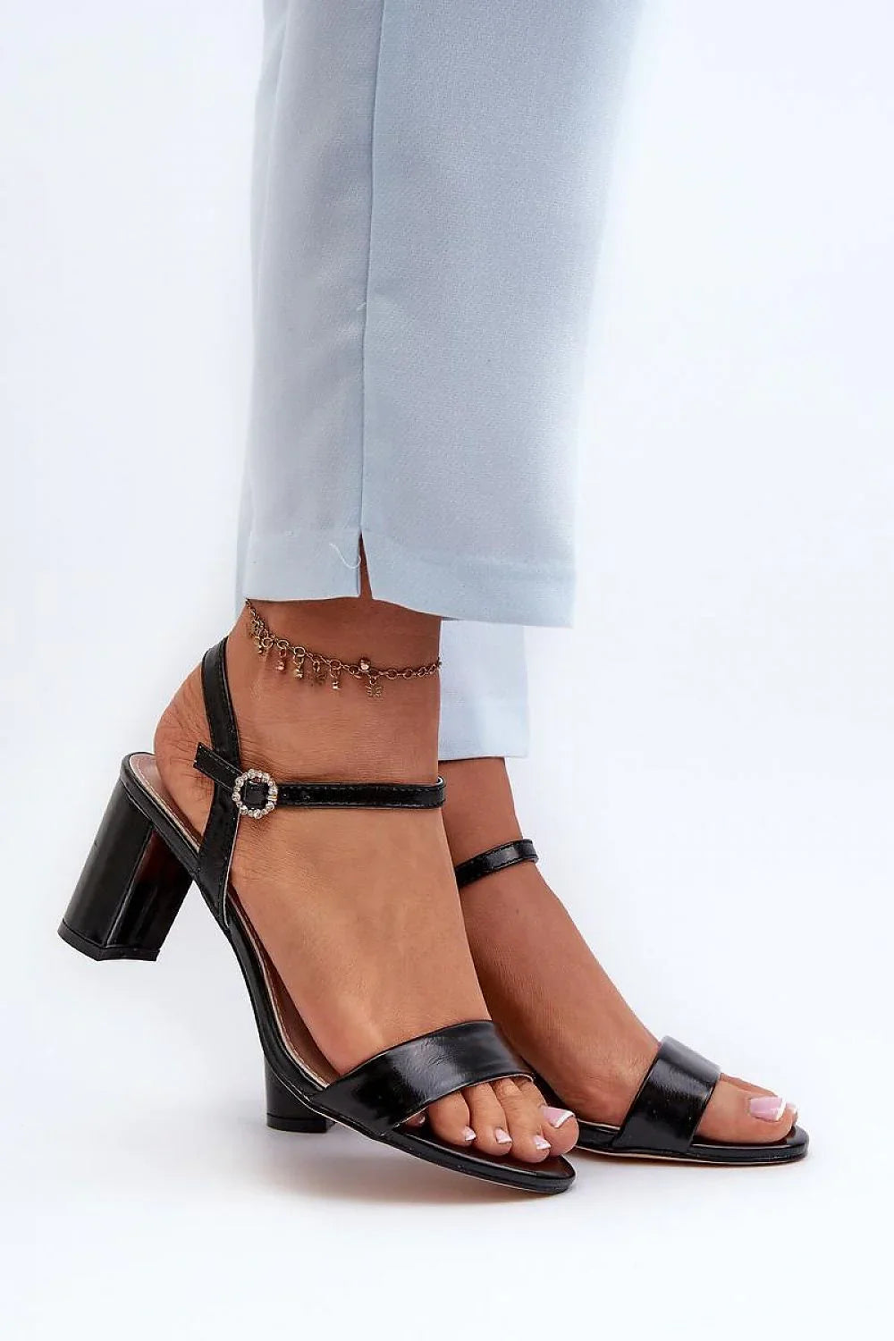 Women Ankle Strap Wedge Heel Sandals