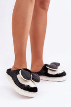 Women Cozy Fur House Slippers