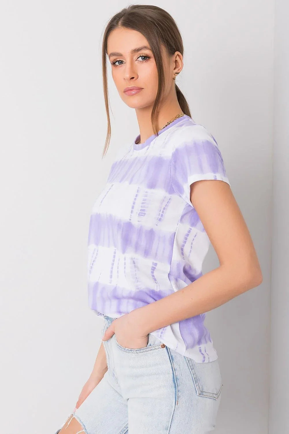 Women Crew-Neck Short-Sleeves T-Shirt – Breathable, White