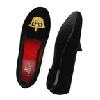 Women Dress Smoking Slipper Loafers - Slip-On Flat Shoes