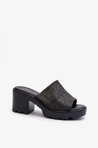 Women Elevated Platform Flip Flops