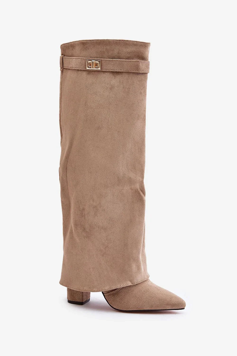 Women Heel Boots - High Block Shoes