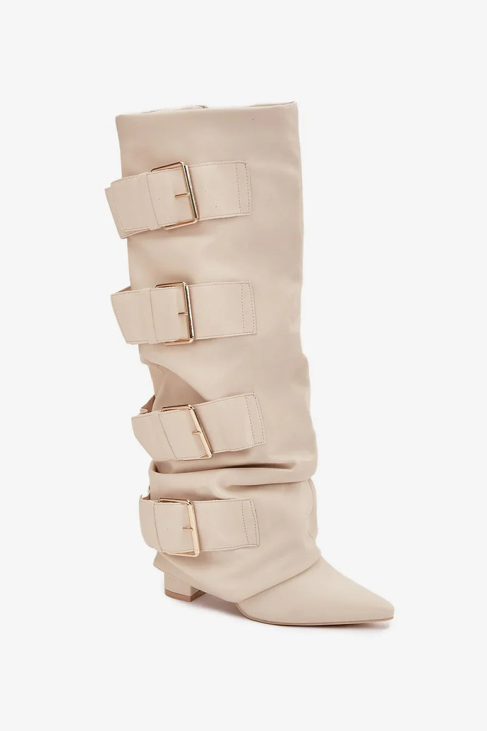 Women Heel Boots - High Block Shoes