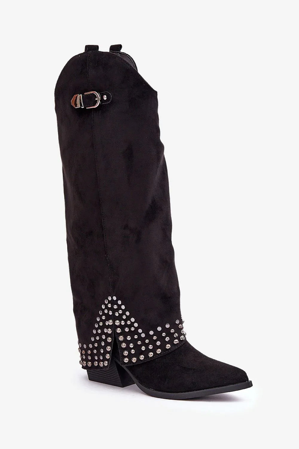 Women Heel Boots - High Block Shoes