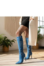Women Heel Boots - High Stiletto Shoes