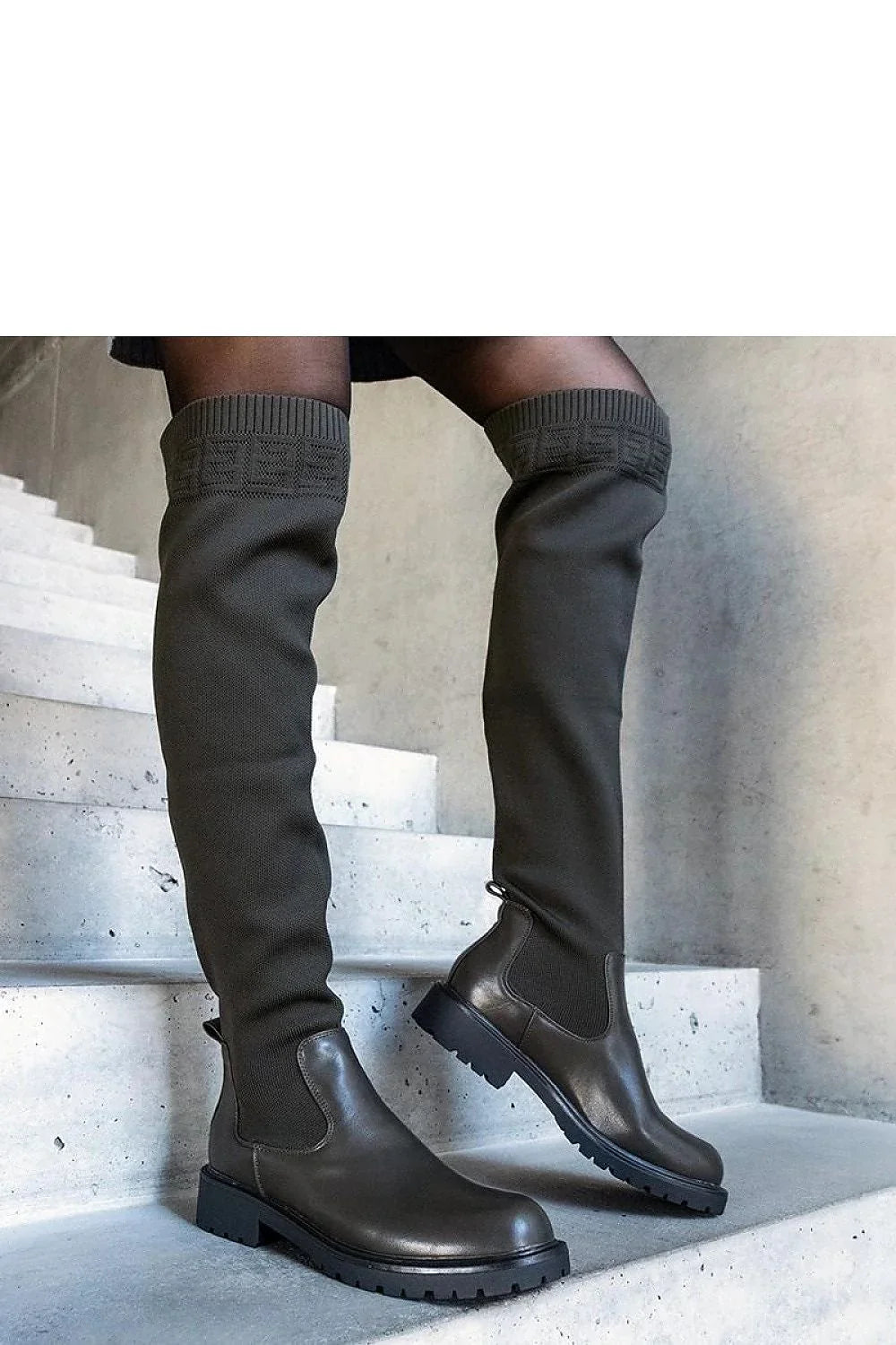Women Heel Boots - Low Block Shoes