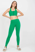 Women High Waist Cotton Sporty Long Leggings