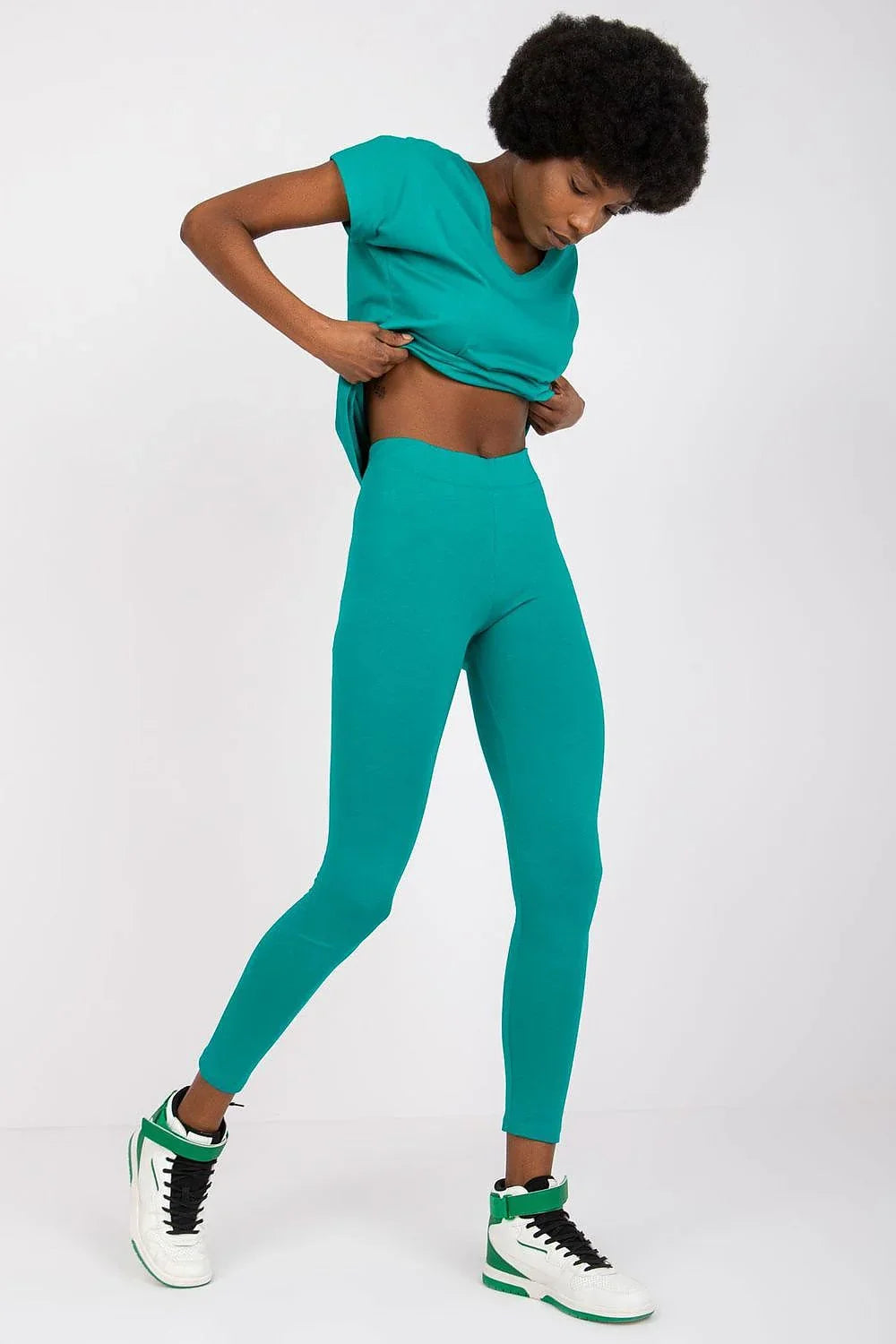 Women High Waisted Long Casual Leggings – Skinny Fit