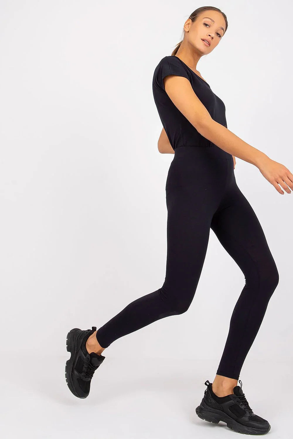 Women High Waisted Long Casual Leggings – Skinny Fit