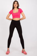 Women High Waisted Long Gym Leggings – Slim Fit