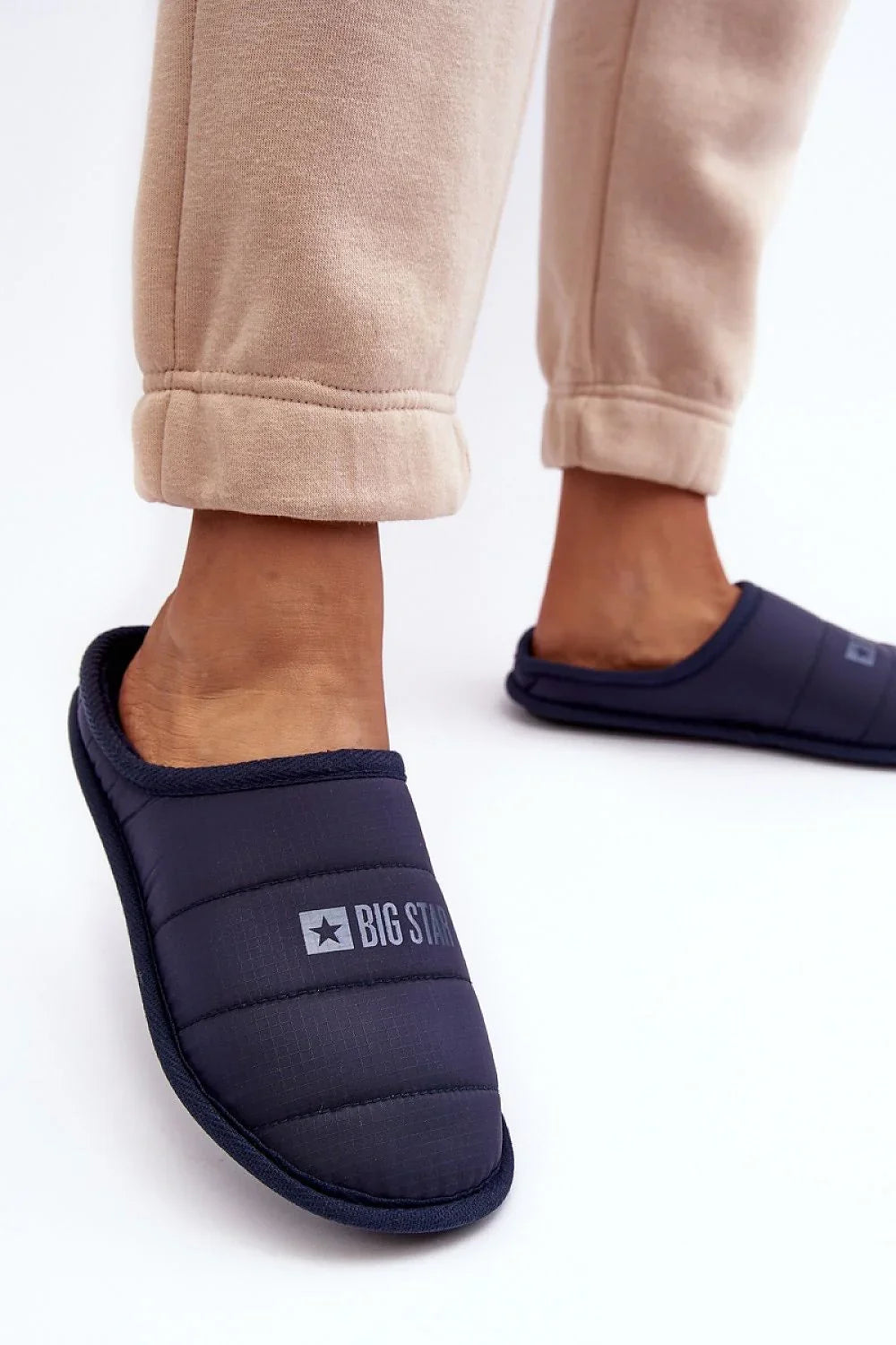 Women Logo Stitched Winter Slippers