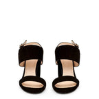 Women Made in Italy Suede Ankle Strap Heel Shoes