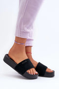 Women Mid Platform Flip Flops