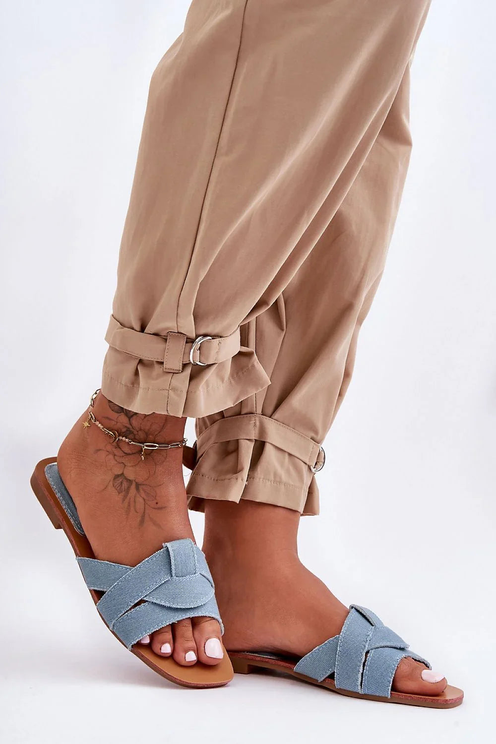 Women Multi-Strap Walking Flip Flops