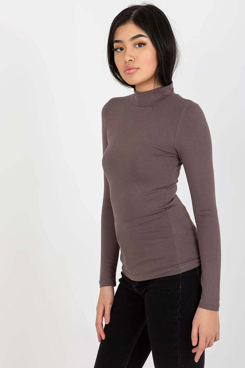 Women Slim Viscose Turtleneck Sweater