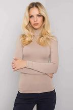 Women Slim Viscose Turtleneck Sweater