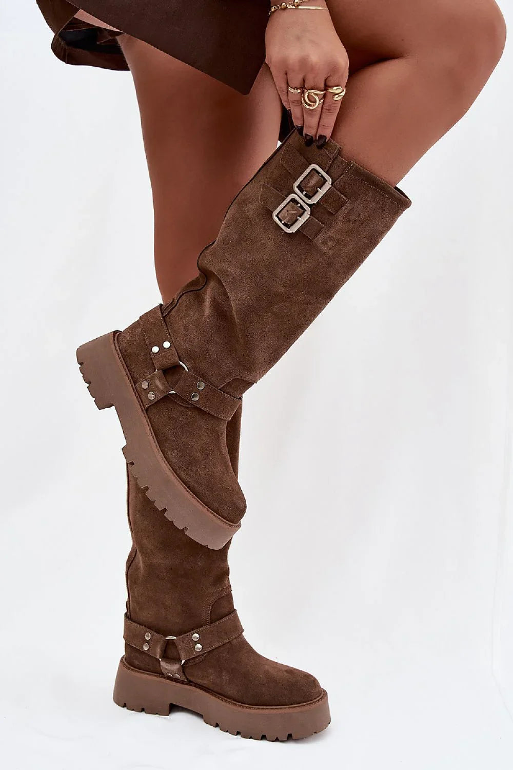 Women Thigh High Boots - High Platform Shoes