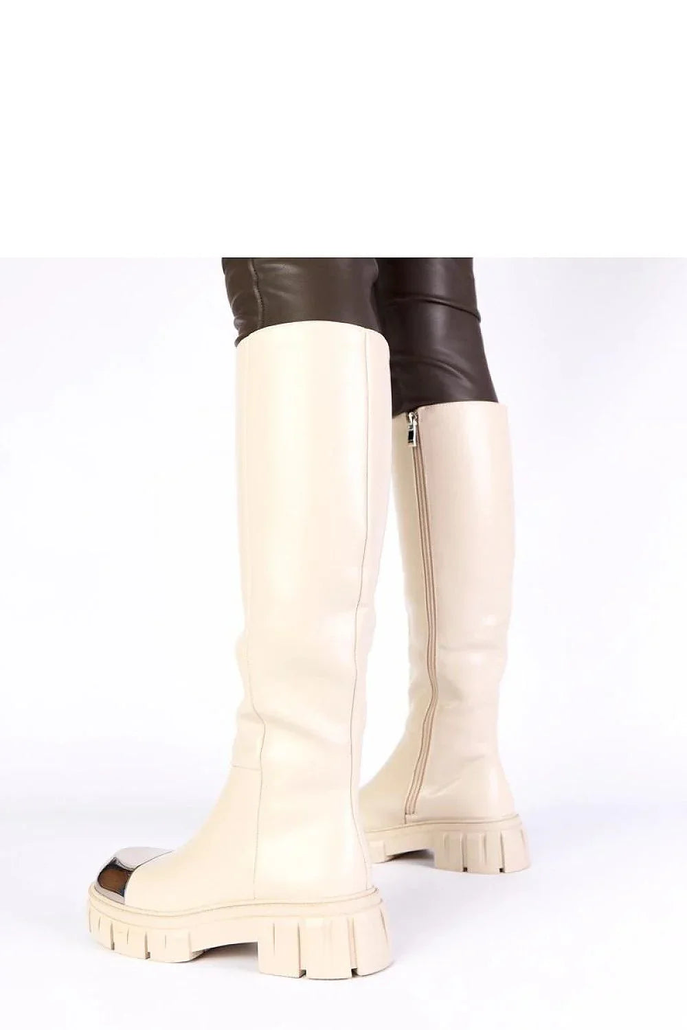 Women Thigh High Boots - Mid Block Shoes
