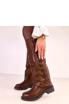 Women Thigh High Boots - Mid Block Shoes