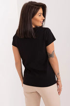 Women's Casual Blouse - Embroidered Waist Length