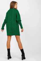 Women's Cozy Longline Cable Pullover Sweater