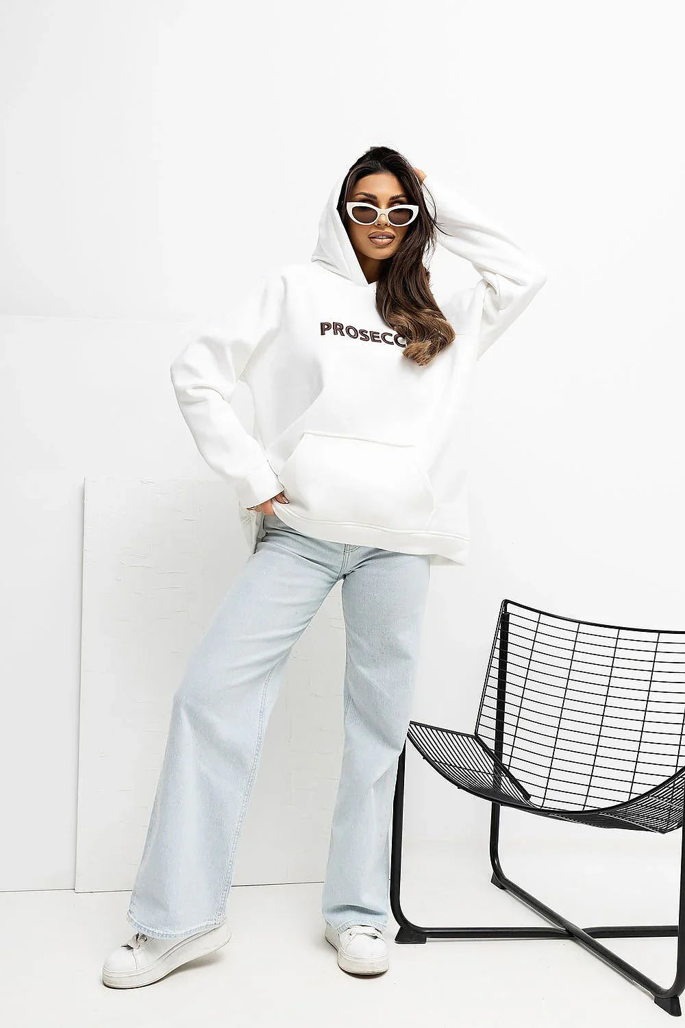 Women's Hoodie - Hooded With Oversized Fit