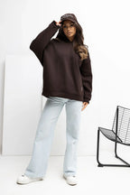 Women's Hoodie - Hooded With Oversized Fit