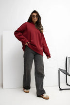Women's Hoodie - Hooded With Oversized Fit