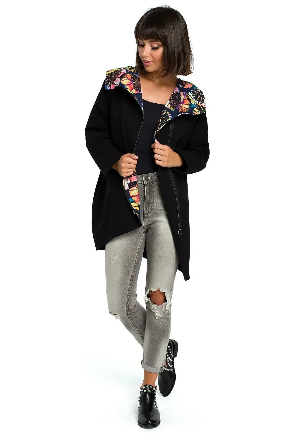 Women's Hoodie - Hooded With Oversized Fit