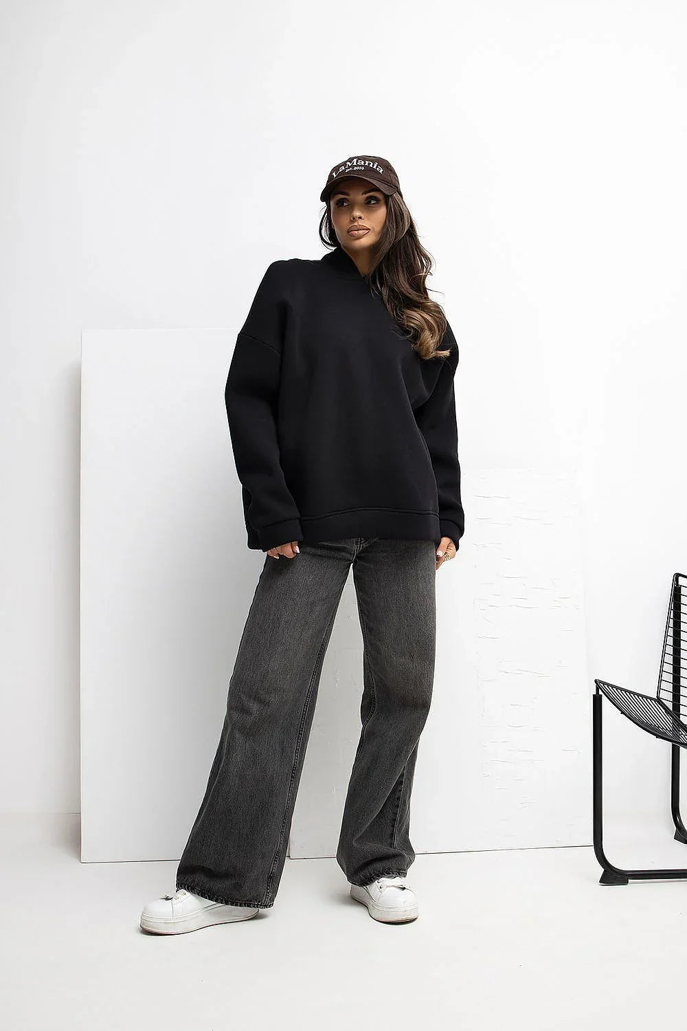 Women's Hoodie - Hooded With Oversized Fit