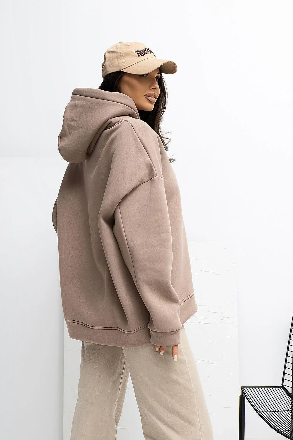 Women's Hoodie - Hooded With Oversized Fit