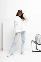 Women's Hoodie - Hooded With Oversized Fit