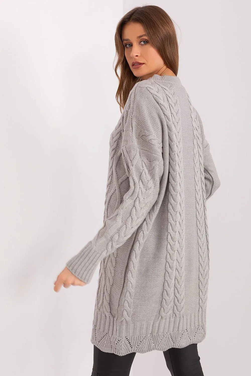 Women's Midi Day Dress – Relaxed With Long Sleeves
