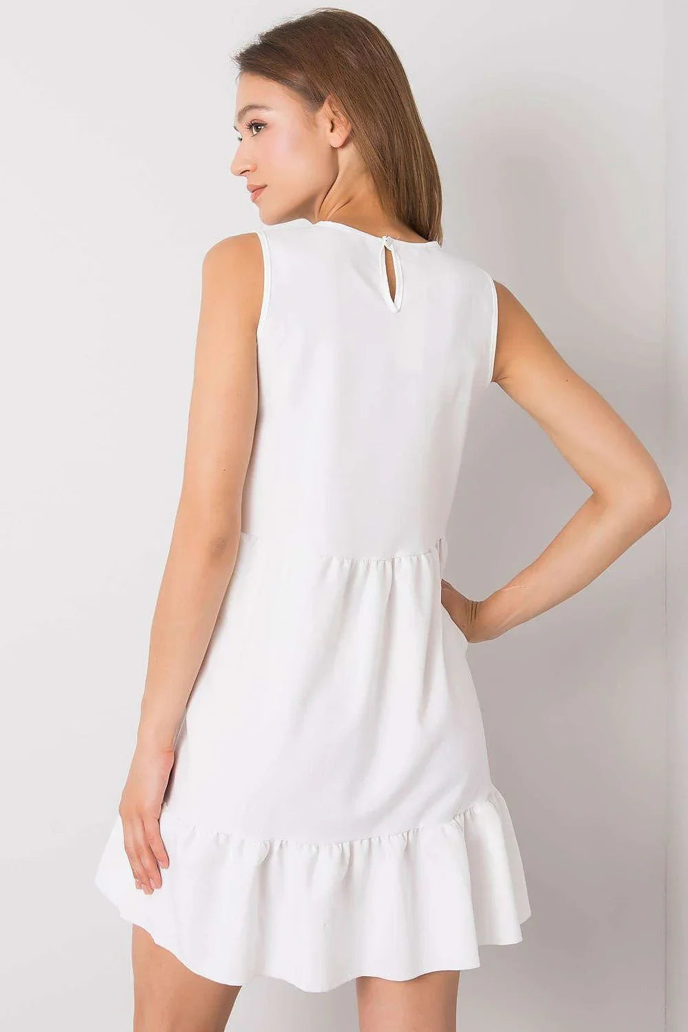 Women's Mini Day Dress – Relaxed With Sleeveless