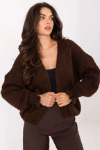 Women's Minimalist Open Cardigan Sweater