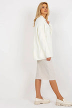 Women's Minimalist Solid V-Neck Pullover Sweater