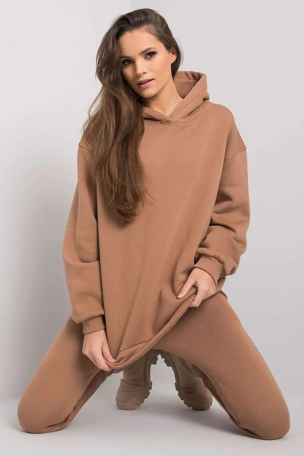 Women’s Oversized Hoodie and Straight Leg Pants Set
