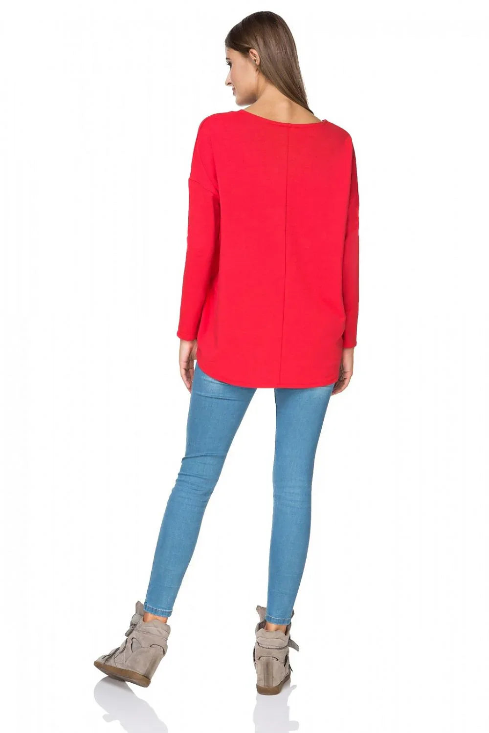 Women's Sweatshirt - Crew-Neck With Oversized Fit