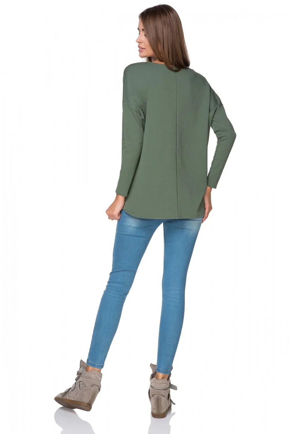 Women's Sweatshirt - Crew-Neck With Oversized Fit