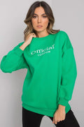 Women's Sweatshirt - Crew-Neck With Relaxed Fit