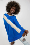 Women's Sweatshirt - Crew-neck With Relaxed Fit