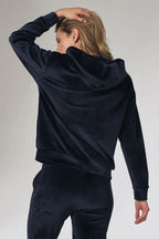 Women's Sweatshirt - Mock-Neck With Relaxed Fit