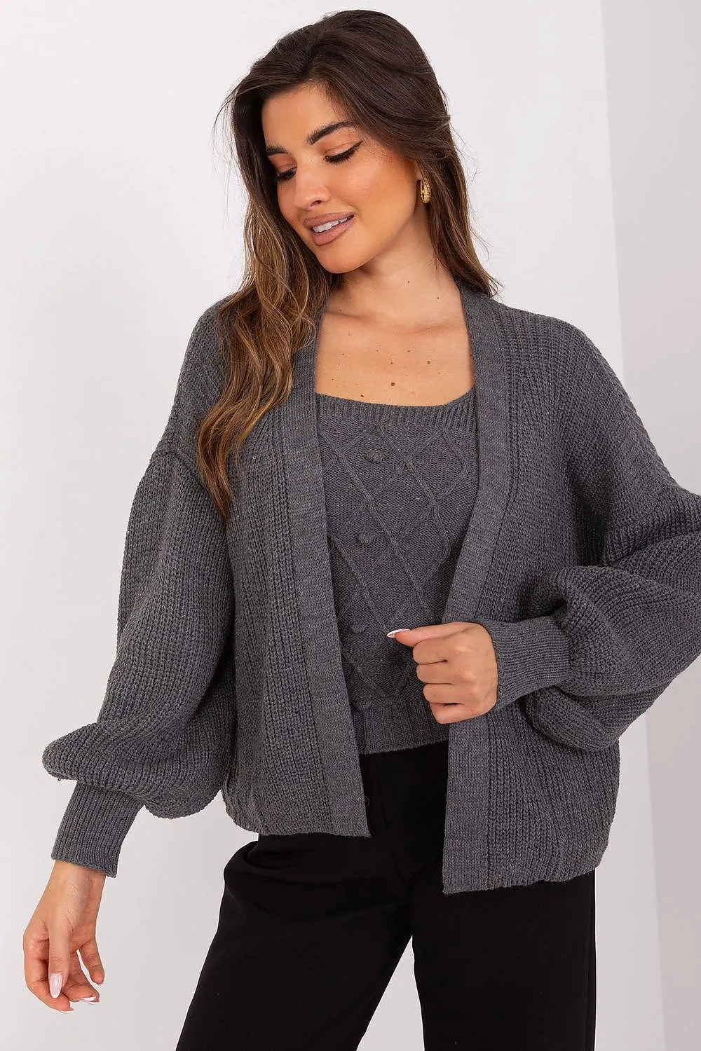 Women's Wool Blend Cardigan Sweater