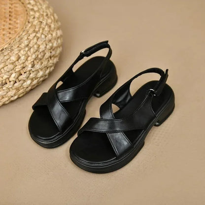 Back Strapped Women Sandals -Guocali
