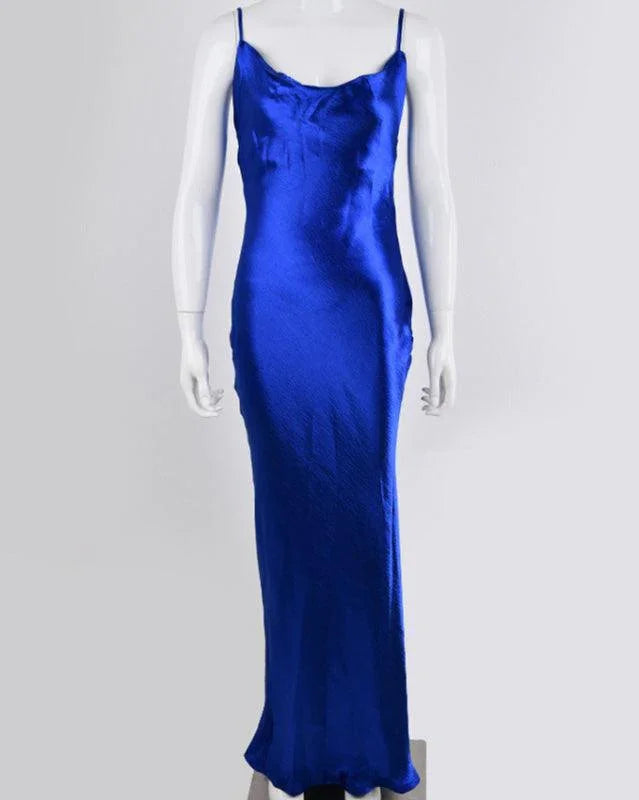 Backless Strapless Evening Dress -Guocali