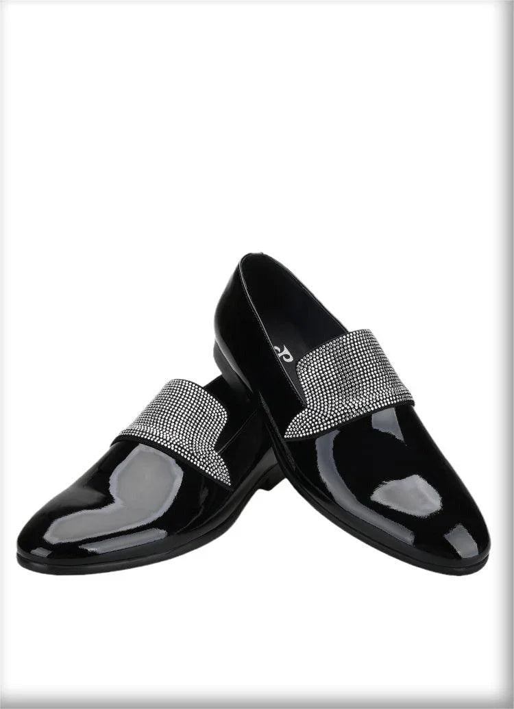 Men Slipper Dress Loafers - Slip-On Formal Dress Shoes