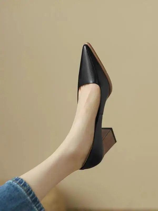 Block Heel Women Pumps - Pumps Shoes - Guocali