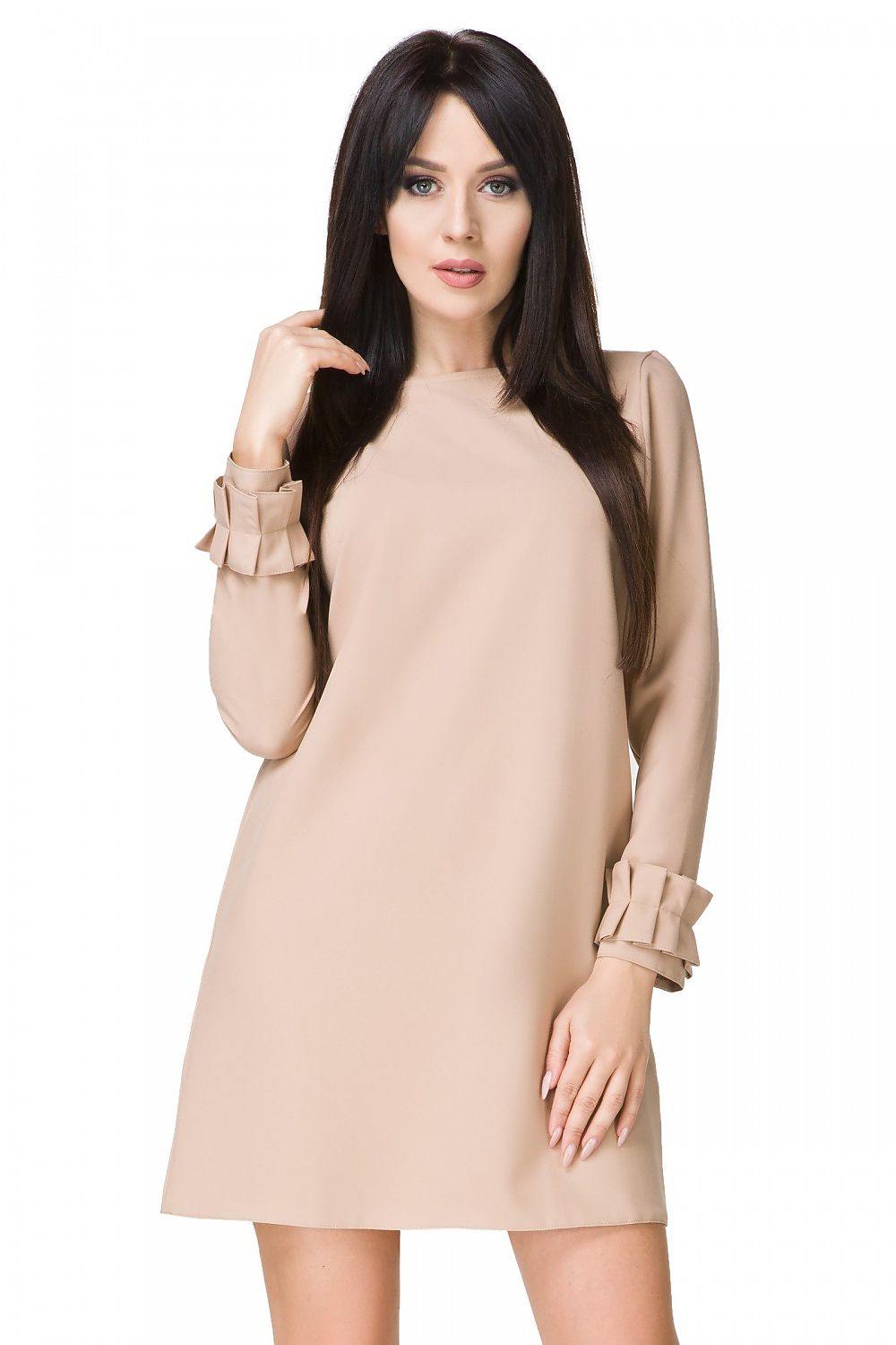 Boat Neck Mini Cocktail Dress Elegant Style-Day Dress-GUOCALI
